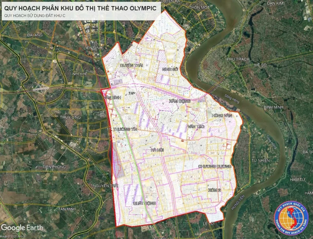 Quy hoạch phân khu Vinhomes Olympic